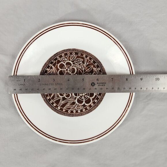 Corelle By Corning BATIK 8 1/2" Luncheon Plates Set of 4 1979-1982 Vintage - Picture 5 of 5
